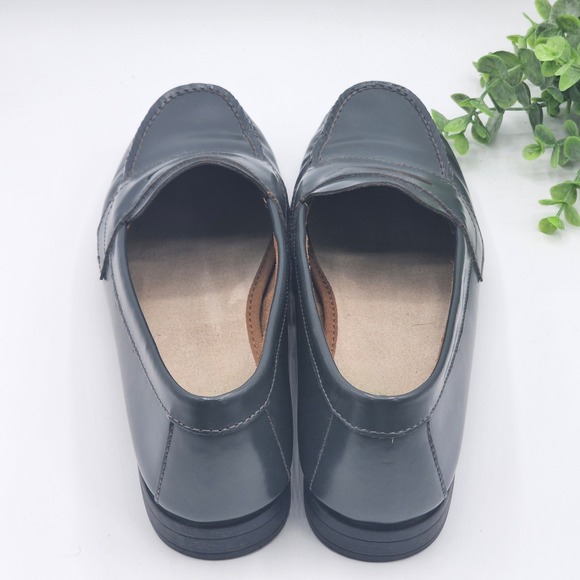 Eastland Loafer Leather Comfort Slip On Dress Shoes Womens 10N Classic II Gray - Picture 5 of 9